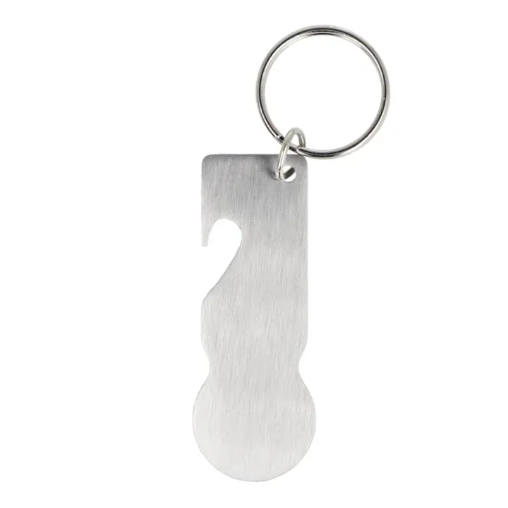 Stainless Steel Trolley token key ring - LT93102 (N0005)